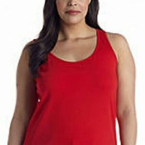 Red top tank top / blouse